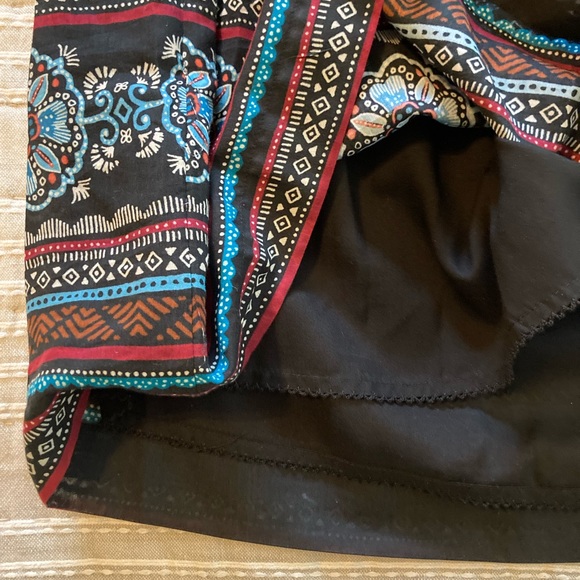 Anthropologie Deep V-Neck Plunge Mini Dress - Picture 8 of 9